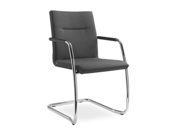 SEANCE CARE 076-Z-N4 - Cantilever fabric training chair by LD Seating - view 2